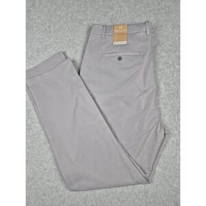 Wowie Pants Men's Daily Chino Pant 38x32 Gray Casual Golf